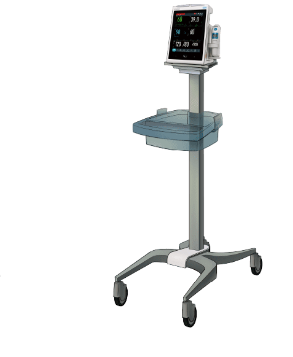 carro monitor signos vitales comen nc5 innovamedica